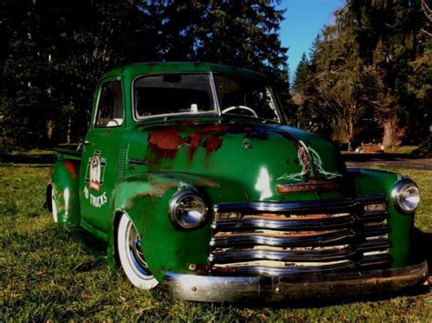 Chevy Truck Bagged Patina Air Ride Not C Low Rider Rat Rod