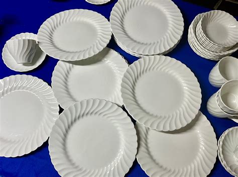 Lot Johnson Bros Snowhite Regency Ironstone Made In England White