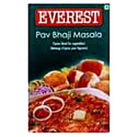 Everest Pav Bhaji Masala 100 Gm Packaging Type Box At Rs 66 Unit In