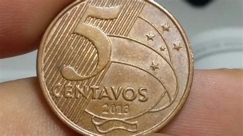 Moeda Rara De Centavos Ano R H Valor Atualizado Pelo