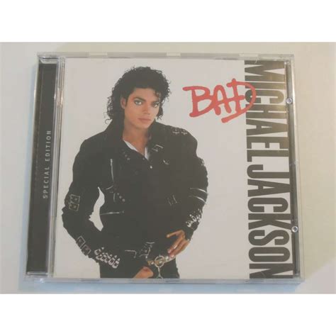 Michael Jackson Bad Special Edition Album Cover