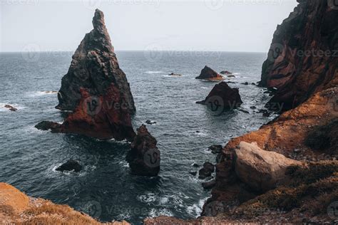 Gorilla Rock At Ponta De Sao Lourenco Hiking Area In Madeira Portugal