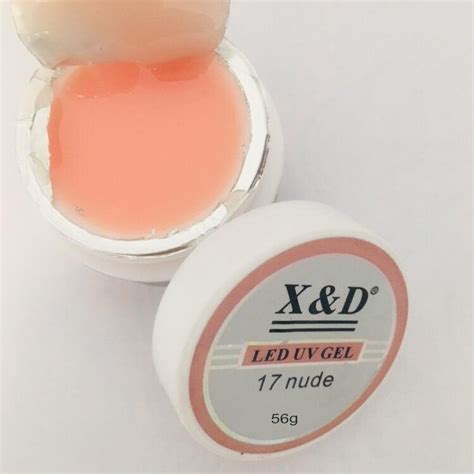Gel X D para Construção de Alongamento de Unhas Nude 17 56g Nefertari Store