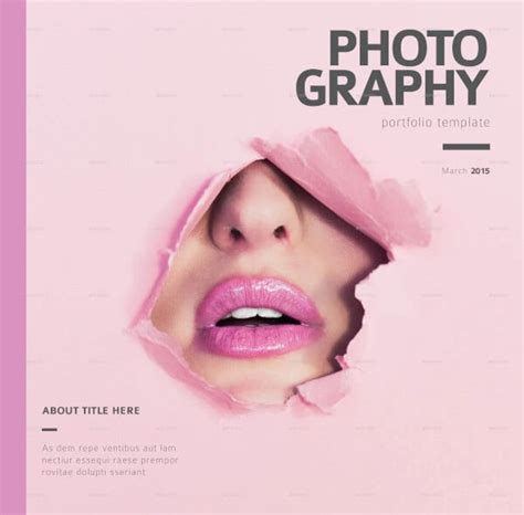 31 Photography Portfolio Templates Word Psd Publisher Indesign Pdf