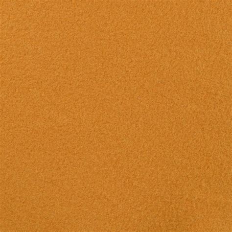 Tissu Laine Bouillie Unie Ocre Tissus Des Ursules