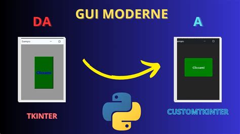 Creare Una GUI Moderna Con Custom Tkinter In Python YouTube