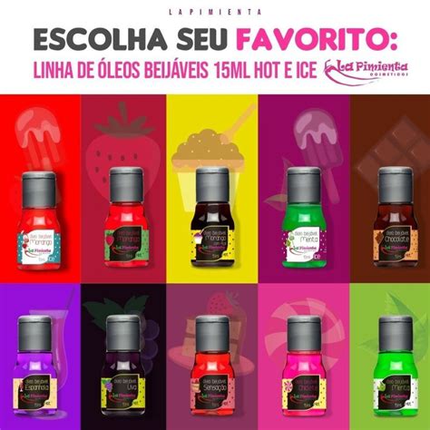 Óleo Beijável Para Massagem Hot Ou Ice ml La Pimienta varios Sabores