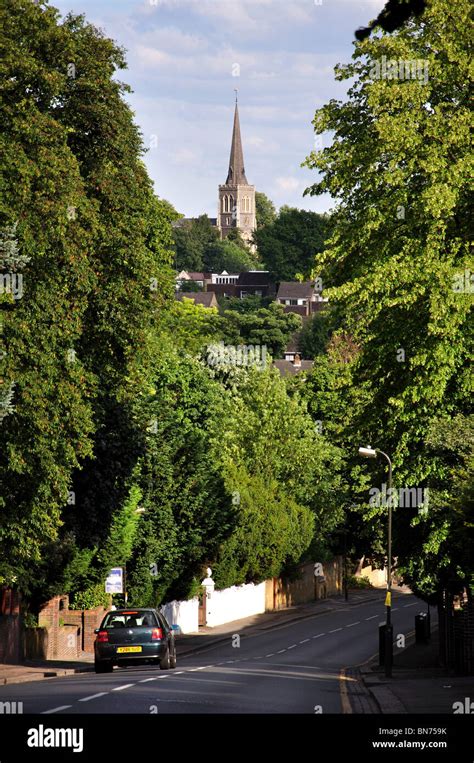 View From Wimbledon Hill Wimbledon London Borough Of Merton Greater