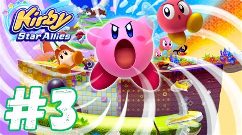 Nintendo Switch Kirby Star Allies Let S Play Part 3 Fortress Of