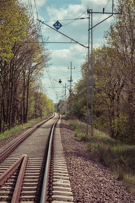 Spuren Schiene Polen Kostenloses Foto Auf Pixabay