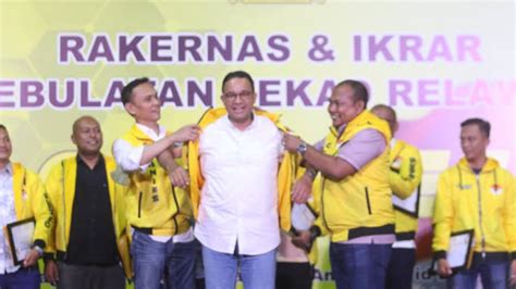 Partai Golkar Masih Mungkin Dukung Anies Baswedan Radaraktual