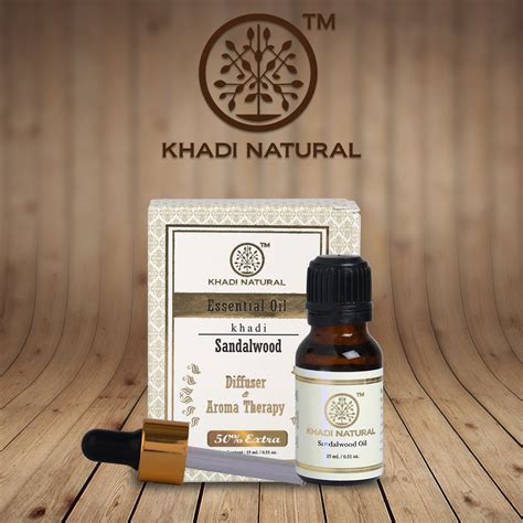 Khadi Natural Sandalwood Essential Oil 15 Ml Star Mart