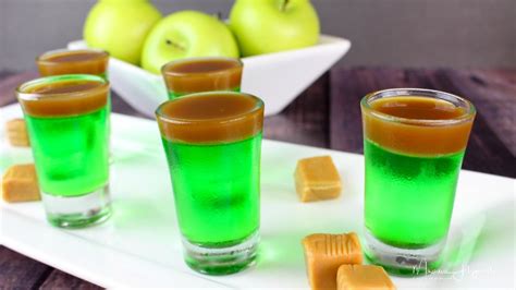 Caramel Apple Jello Shots | Wisconsin Mommy