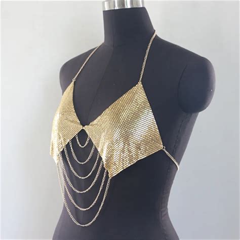 Wholesale Dance Dress Vest Rhinestone Body Jewelry Original Design