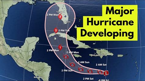 Caribbean Storm Will Become Major Hurricane In The Gulf Youtube