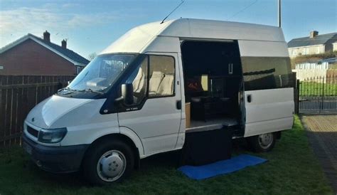 2003 Ford Transit Mk6 Mwb High Roof Rwd 2 4d Campervan Camper Day Van