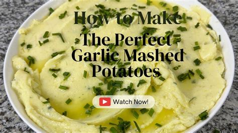 Making The Perfect Roasted Garlic Mashed Potatoes Youtube