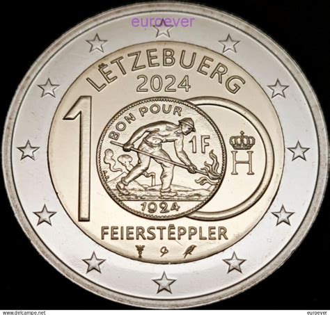 Luxemburg 2 Euro Gedenkmünze 2024 Nr 2 Luxemburg Luxembourg