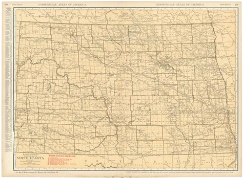 North Dakota 1925 – WardMaps LLC