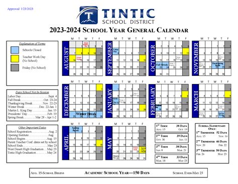 District 54 Calendar 2024 Annie Tricia