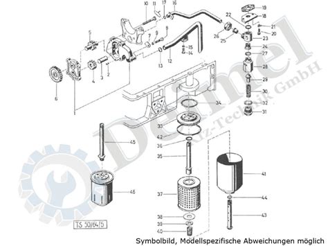 Steyr Deimel Buch Ölpumpe Ölfilter