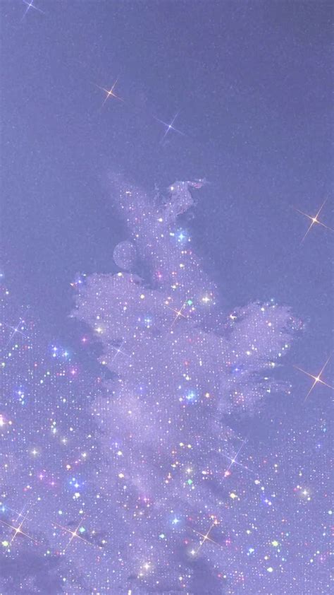 Animated Aesthetic Glitter Sky Moonlight Poster Pink, 47% OFF