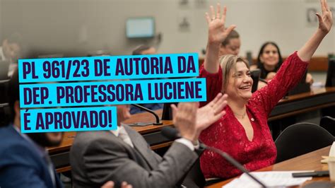 Dia Hist Rico Deputada Professora Luciene Aprova O Pl Piso