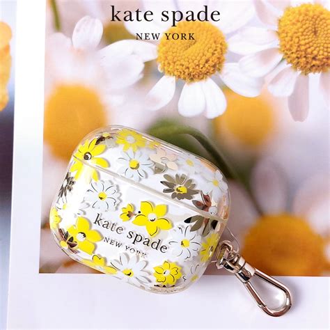 【kate Spade】airpods 3 保護殼套 黃花風鈴 Airpods配件 Yahoo奇摩購物中心