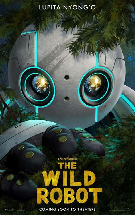 Dreamworks Dziki Robot Plakat Filmowy Puzzle Online