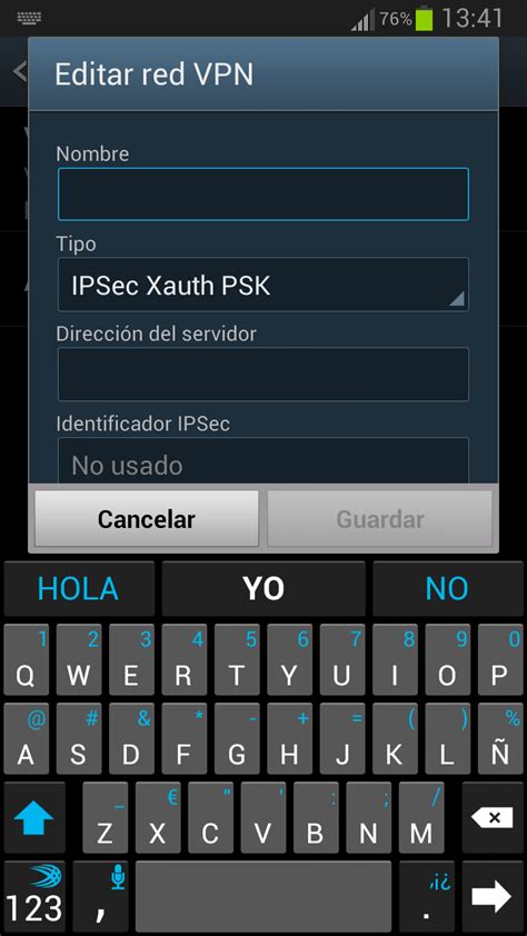 Cómo configurar el servidor VPN IPSec de un FRITZ Box para Android