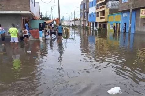 Lluvias Intensas Distritos De La Costa Norte Y Sierra Norte Centro