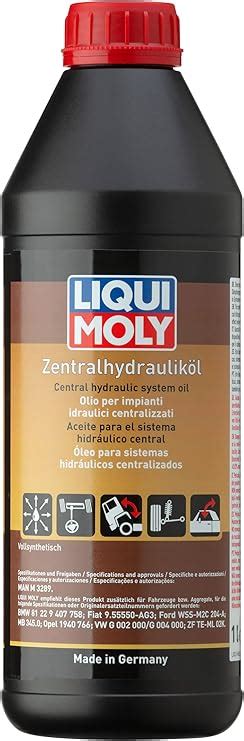 Liqui Moly 20038 1127 Hydraulique Centrale 1 L Amazon Fr Auto Et Moto