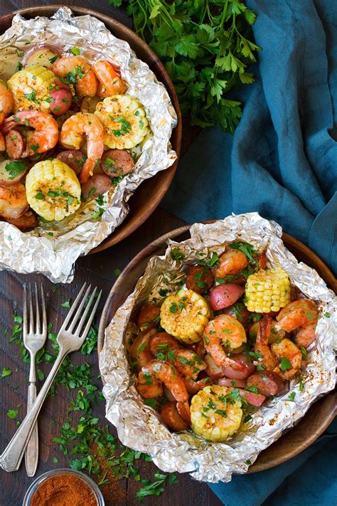 Grilled Shrimp Foil Packets Cooking Classy