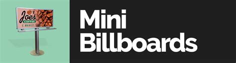 Billboard Resource Directory Mini Billboards Tasty Ad The