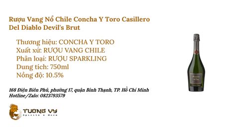 Rượu Vang Nổ Chile Concha Y Toro Casillero Del Diablo Devil s Brut