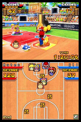 Mario Hoops 3 on 3 (2006) | DS | Screenshots