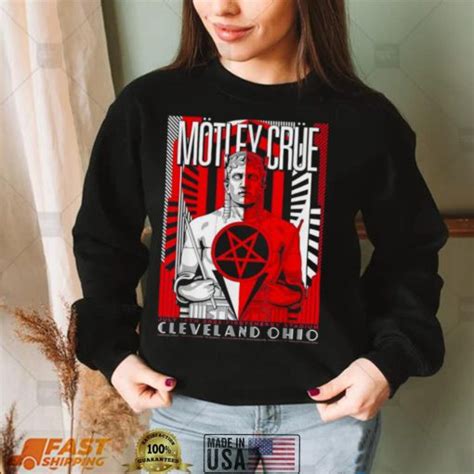 mötley Crüe The Stadium Tour Cleveland Event T Shirt Gearbloom