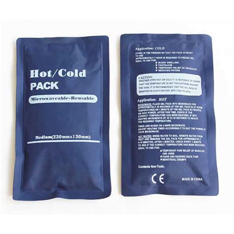 Hot And Cold Gel Ice Packs Reusable Techno Health