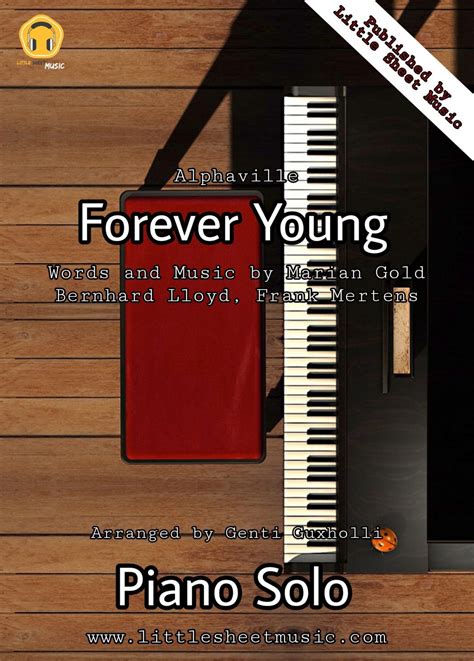 Alphaville – Forever Young (Piano Solo) – Littlesheetmusic