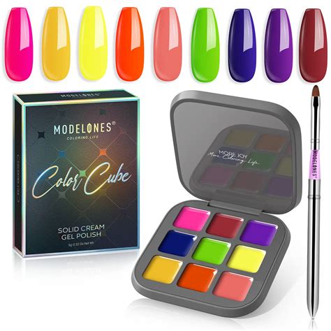 Amazon Modelones Gel Nail Polish Set Neon Bright Colors Hot