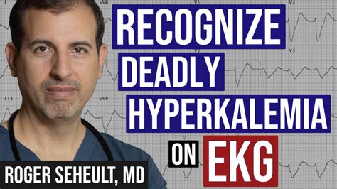 Hyperkalemia-Peaked T waves and ECG Recognition - Medcram Blog