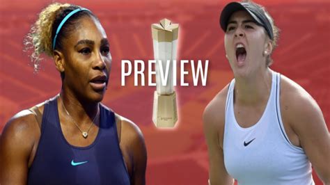 Serena Williams Vs Bianca Andreescu Rogers Cup 2019 Final Preview Youtube