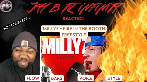 One Of The Best Freestyles Millyz Fire In The Booth Reaction Youtube