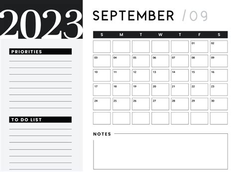 Free Printable September 2023 Calendars Save It And Print It Whenever