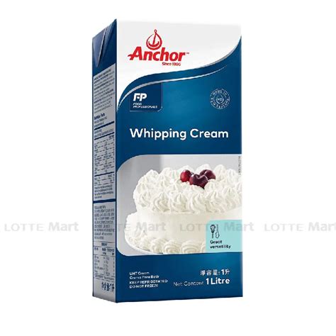 Kem Sữa Béo Whipping Cream Anchor Hộp 1L