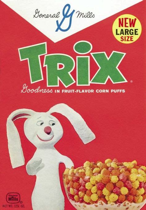 Silly Rabbit Trix Debuted In 1954 Without A Mascot And When You See One Of The First