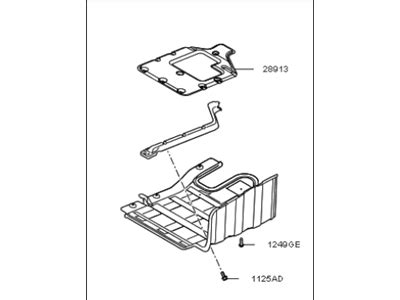 T Genuine Kia Panel Side Cover Lh