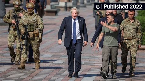 With Boris Johnson’s departure, Ukraine loses a friend. - The New York