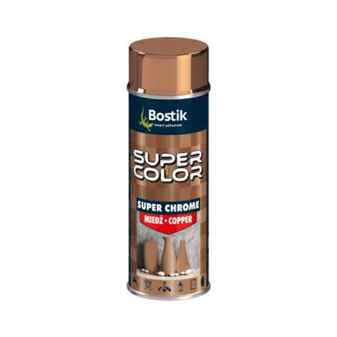 BOSTIK Lakier Super Color Super Chrome 400 Ml Miedziany LOBO PL