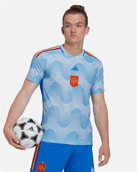 Camiseta 2ª España Authentic para el Mundial Qatar 2022 para Hombre